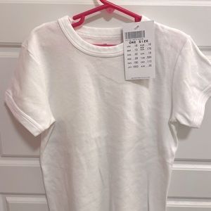 BNWT Brandy Melville white t-shirt